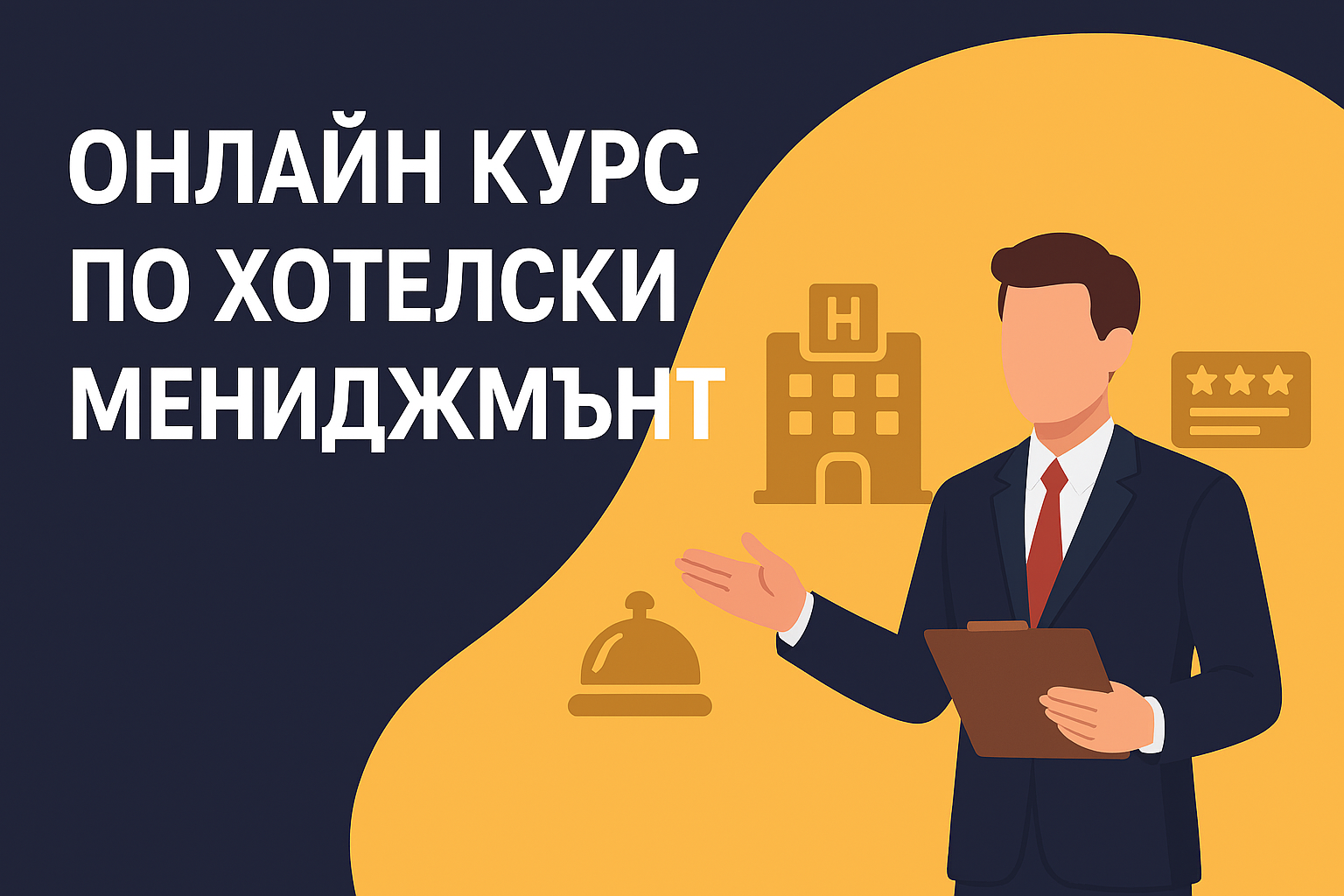 Онлайн курс по Хотелски мениджмънт, с възможност за сертификат, 12 месечен достъп до платформата на Urocite.bg
